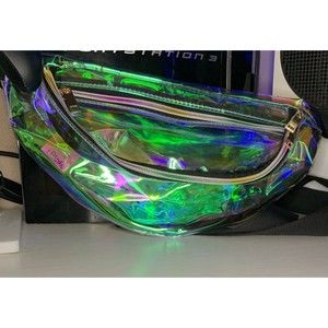 RAINBOW TRANSPARENT FANNY PACK